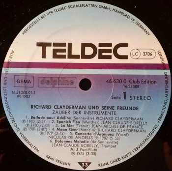 LP Richard Clayderman: Richard Clayderman Und Seine Freunde (Zauber Der Instrumente)