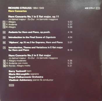 CD Vladimir Ashkenazy: Horn Concertos