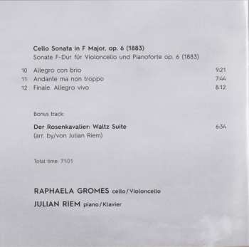 CD Richard Strauss: Cello Sonatas