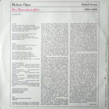 LP Dietrich Fischer-Dieskau: Der Rosenkavalier  Opernquerschnitt