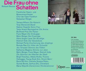 3CD/Box Set Richard Strauss: Die Frau Ohne Schatten