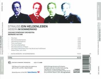 CD Richard Strauss: Ein Heldenleben; Im Sommerwind