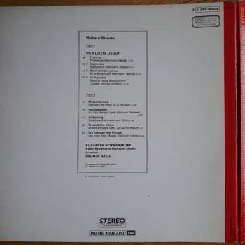 LP Richard Strauss:  Vier Letzte Lieder
