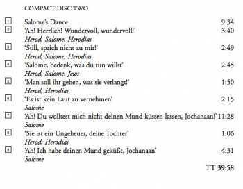 2CD Richard Strauss: Salome