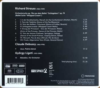 SACD Claude Debussy: Schlagobers • Jeux • Melodien
