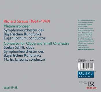 CD Richard Strauss: Späte Orchesterwerke / Late Orchestral Works