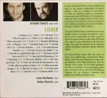 CD Richard Strauss: Strauss Lieder