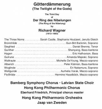 4CD Richard Wagner: Götterdämmerung