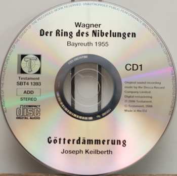 4CD Josef Greindl: Götterdämmerung - Recorded Live At The 1955 Bayreuth Festival - First Ever Release