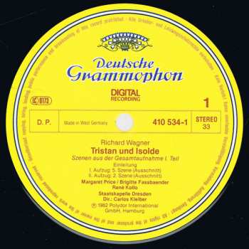 CD Staatskapelle Dresden: Wagner: Tristan Und Isolde - Highlights