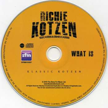 3CD Richie Kotzen: Telecasters & Stratocasters (Klassic Kotzen)