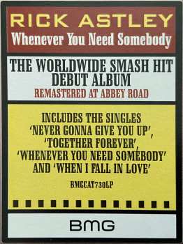 LP Rick Astley: Whenever You Need Somebody