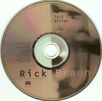 CD Rick Braun: Full Stride