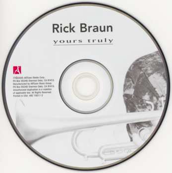 CD Rick Braun: Yours Truly