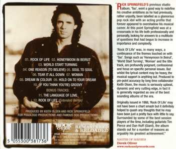 CD Rick Springfield: Rock Of Life DLX