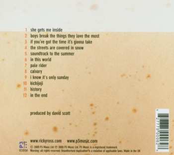 CD Ricky Ross: Pale Rider