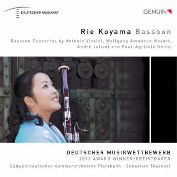 CD Südwestdeutsches Kammerorchester: Bassoon Concertos By Antonio Vivaldi, Wolfgang Amadeus Mozart, André Jolivet And Paul-Agricole Génin