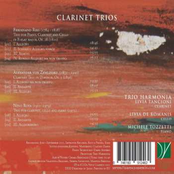 CD Nino Rota: Clarinet Trios