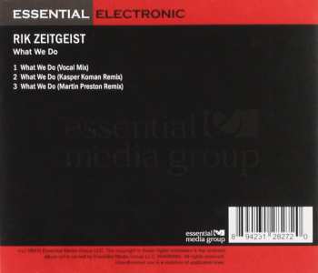 CD Rik Zeitgeist: What We Do