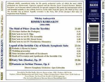 CD Nikolai Rimsky-Korsakov: The Maid Of Pskov