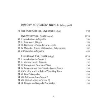 CD Nikolai Rimsky-Korsakov: The Snow Maiden, Overtures And Orchestral Suites