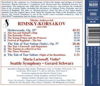 CD Nikolai Rimsky-Korsakov: Sheherazade / The Tale Of Tsar Saltan (Suite)