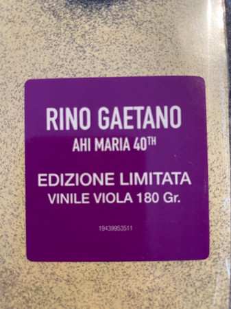 2LP Rino Gaetano: Ahi Maria 40th - La Raccolta Definitiva Di Rino Gaetano CLR | LTD