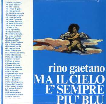 Album Rino Gaetano: Ma Il Cielo E Sempre Piu Blu: 50 Anniversario