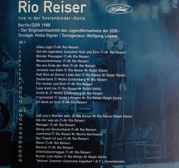 2CD Rio Reiser: Live In Der Seelenbinder-Halle Berlin/ DDR 1988