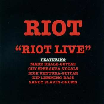 CD Riot: Riot Live