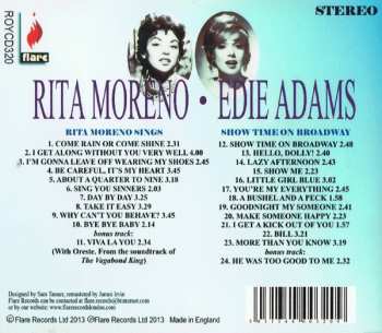 CD Edie Adams: Rita Moreno Sings / Show Time On Broadway