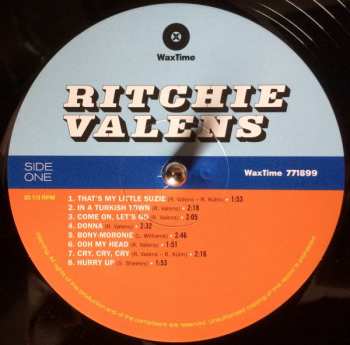 LP Ritchie Valens: Ritchie Valens LTD