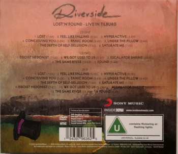 2CD/DVD Riverside: Lost 'N' Found - Live in Tilburg