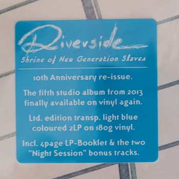 2LP Riverside: Shrine Of New Generation Slaves CLR | LTD