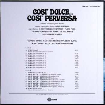 LP Riz Ortolani: Così Dolce... Così Perversa (Original Motion Picture Soundtrack)