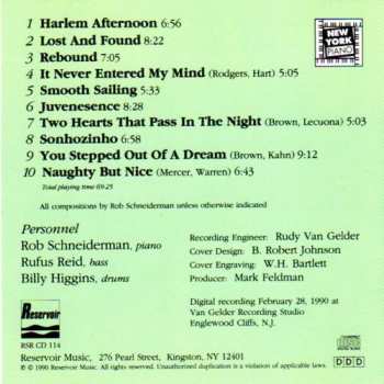 CD Billy Higgins: Smooth Sailing