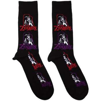 Merch Rob Zombie: Členkové ponožky Multicolour Repeats
