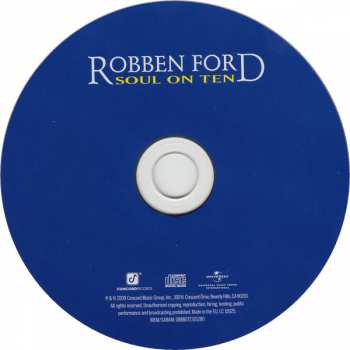 CD Robben Ford: Soul On Ten