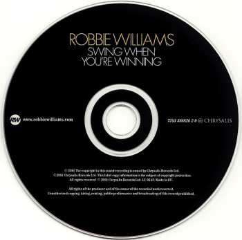 CD Robbie Williams: Swing When You're Winning