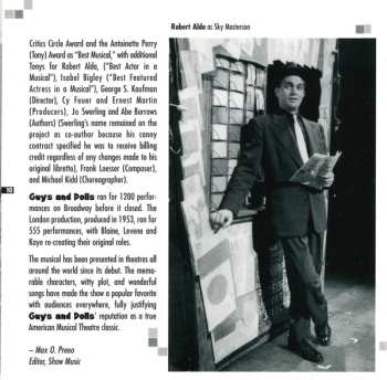 CD Vivian Blaine: Guys & Dolls: A Musical Fable Of Broadway