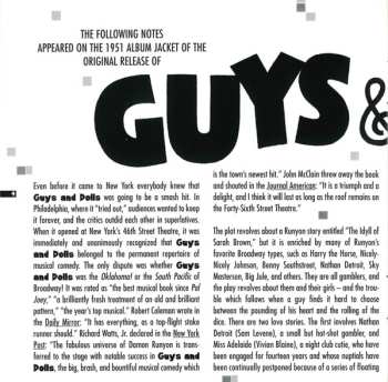 CD Vivian Blaine: Guys & Dolls: A Musical Fable Of Broadway