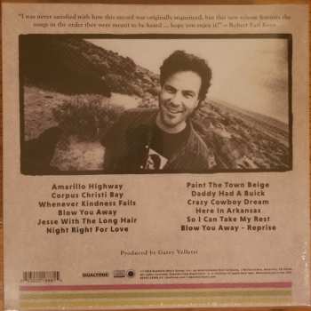LP Robert Earl Keen: A Bigger Piece Of Sky CLR