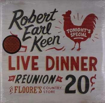 2LP Robert Earl Keen: Live Dinner Reunion