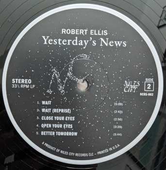 LP Robert Ellis: Yesterday's News CLR