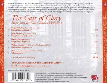CD The Choir Of Christ Church Cathedral: The Gate Of Glory: Music From The Eton Choirbook Vol .5 