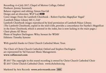 CD The Choir Of Christ Church Cathedral: The Gate Of Glory: Music From The Eton Choirbook Vol .5 