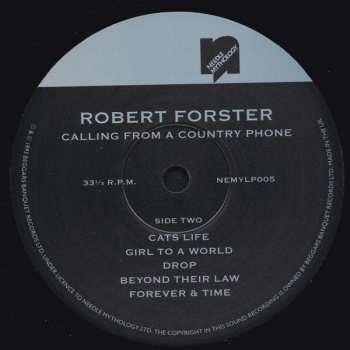 LP/SP Robert Forster: Calling From A Country Phone 