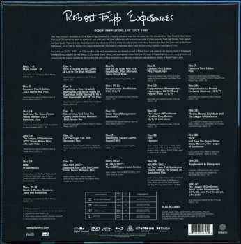 25CD/3DVD/Box Set/4Blu-ray Robert Fripp: Exposures LTD