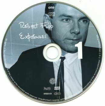 25CD/3DVD/Box Set/4Blu-ray Robert Fripp: Exposures LTD