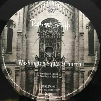 2LP Robert Fripp: Washington Square Church
